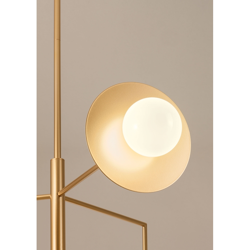 Redo 01-2733 - Pendelkrona PLATO 6xG9/10W/230V guld