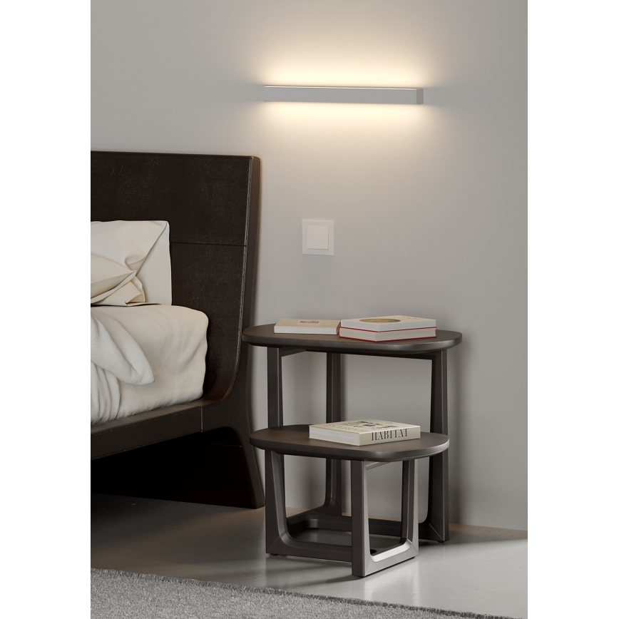 Redo 01-2762 - LED-vägglampa PLOT LED/21W/230V 60 cm vit