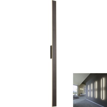 Redo 01-2771 - LED väggbelysning WAPI LED/30W/230V 119 cm svart