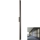 Redo 01-2771 - LED väggbelysning WAPI LED/30W/230V 119 cm svart