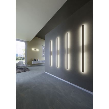 Redo 01-2771 - LED väggbelysning WAPI LED/30W/230V 119 cm svart