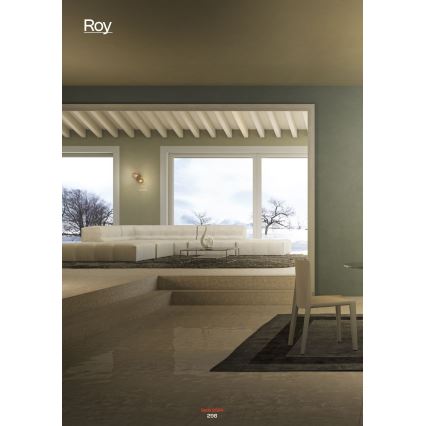 Redo 01-2778 - Vägglampa ROY 2xG9/10W/230V
