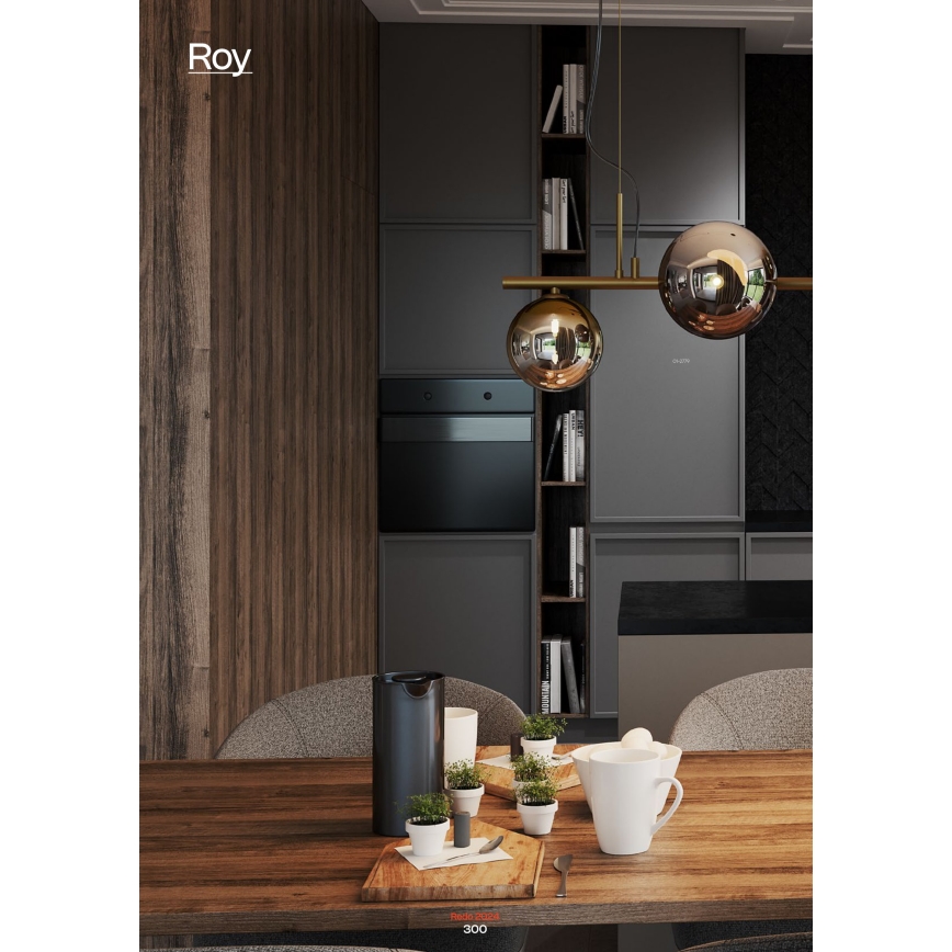 Redo 01-2779 - Pendelkrona ROY 5xG9/10W/230V
