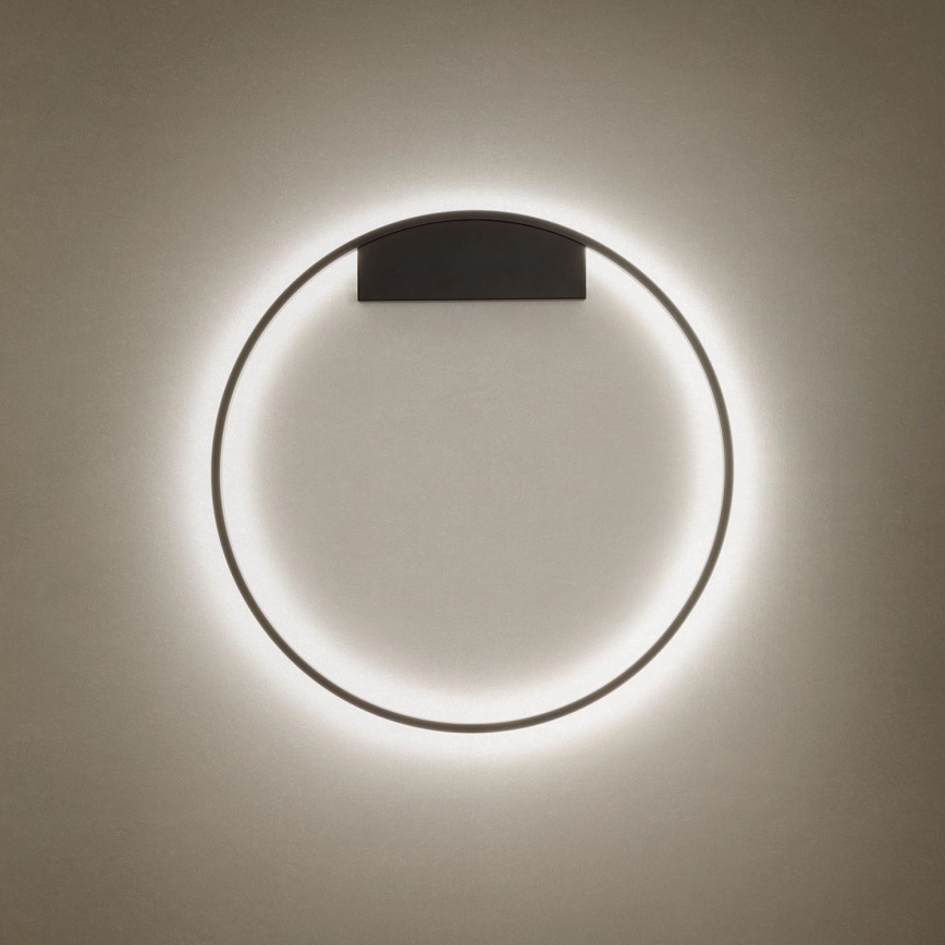 Redo 01-2819 - LED ljusreglerad vägglampa FEBE LED/24W/230V svart