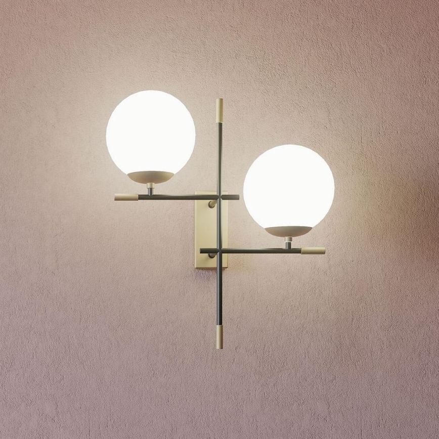 Redo 01-2947 - Vägglampa ESSENTIAL 2xE14/28W/230V