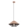 Redo 01-3005 - GRILL takpendel på sladd, 1×E27 (max 42 W), 230 V, Ø 39,6 cm, svart/brun
