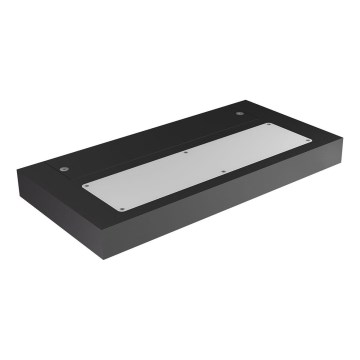 Redo 01-3016 - LED väggarmatur LAMINA 2xLED/15W/230V CRI 90 svart