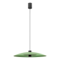Redo 01-3019 - LED-pendellampa på vajer LARS LED/14W/230V + LED/10W Ø 60 cm CRI 90 grön