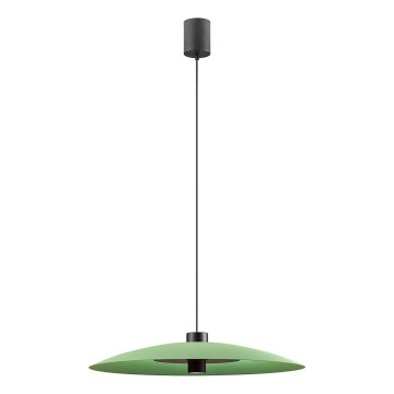 Redo 01-3019 - LED-pendellampa på vajer LARS LED/14W/230V + LED/10W Ø 60 cm CRI 90 grön