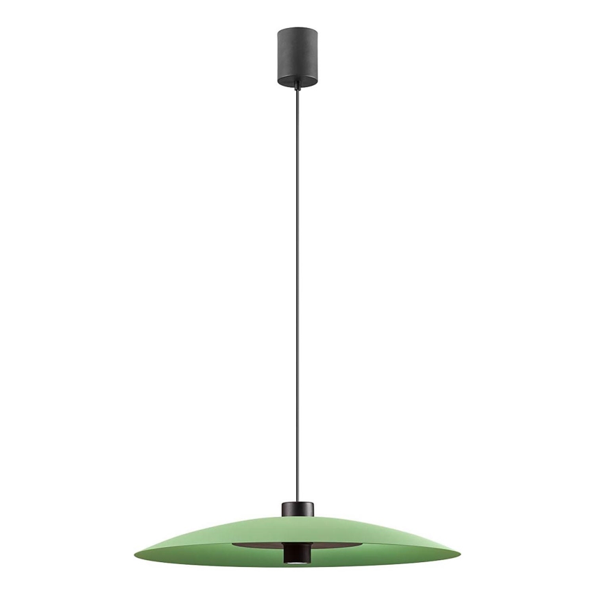 Redo 01-3019 - LED-pendellampa på vajer LARS LED/14W/230V + LED/10W Ø 60 cm CRI 90 grön