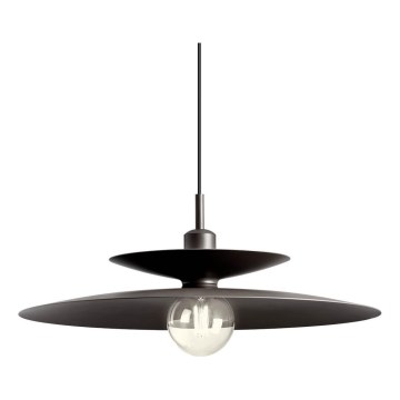 Redo 01-3051 - Takpendel med sladd GUNNAR 1xE27/42W/230V Ø 50 cm svart