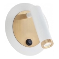 Redo 01-3089 - LED väggspotlight CLOSER LED/6W/230V vit