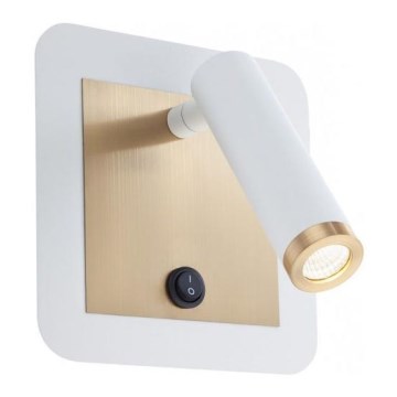 Redo 01-3091 - LED väggspotlight CLOSER LED/6W/230V vit
