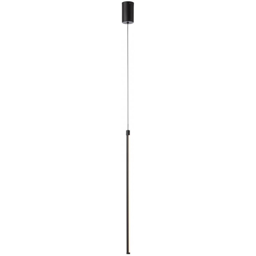 Redo 01-3116 - LED ljuskrona med textilsladd TABOO LED/9W/230V svart