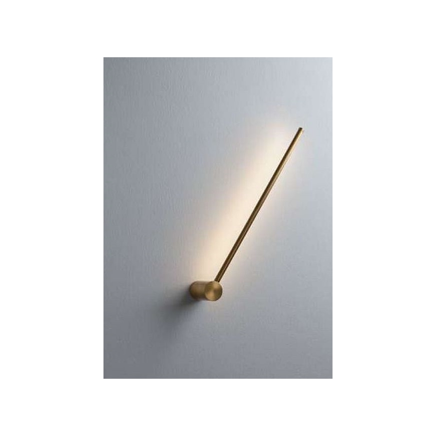 Redo 01-3121 - LED väggbelysning TABOO LED/9W/230V mässing