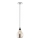 Redo 01-3190 - Ljuskrona med textilsladd TANNER 1xE14/28W/230V diameter 15 cm