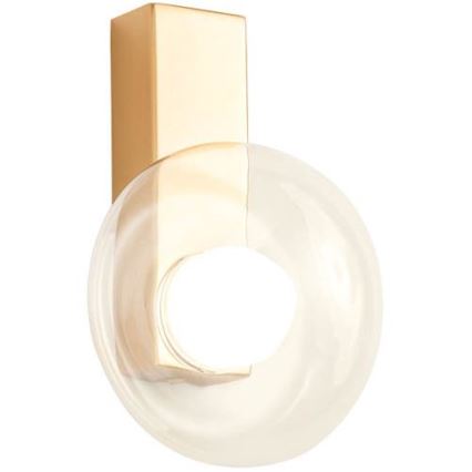 Redo 01-3239 - LED väggbelysning SINCLAIR LED/6,5W/230V CRI 93 IP21 guld