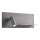Redo 01-3316 - LED väggspotlight BROOK LED/8W/230V + LED/3W USB CRI 90 svart rätt