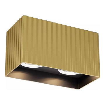Redo 01-3411 - Spotarmatur DELPHI 2xGU10/7W/230V 16,1x8,1 cm guld
