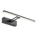 Redo 01-3461 - LED tavelbelysning LINEAR LED/8W/230V 35 cm CRI 92 svart