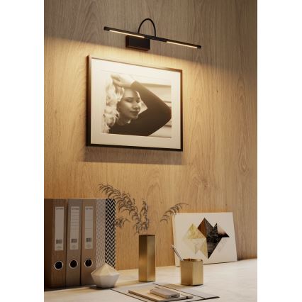 Redo 01-3467 - LED tavelbelysning KENDO LED/11W/230V 51,4 cm CRI 92 svart