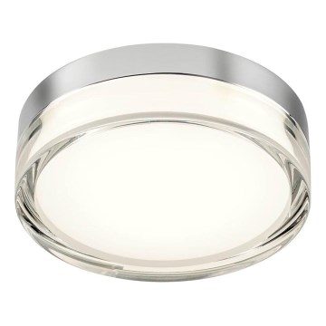 Redo 01-3725 - LED taklampa för badrum FRISBI LED/8W/230V diameter 15 cm CRI 90 IP44 skinande krom