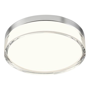 Redo 01-3727 - LED taklampa för badrum FRISBI LED/12W/230V diameter 23 cm CRI 90 3000/4000K IP44 skinande krom