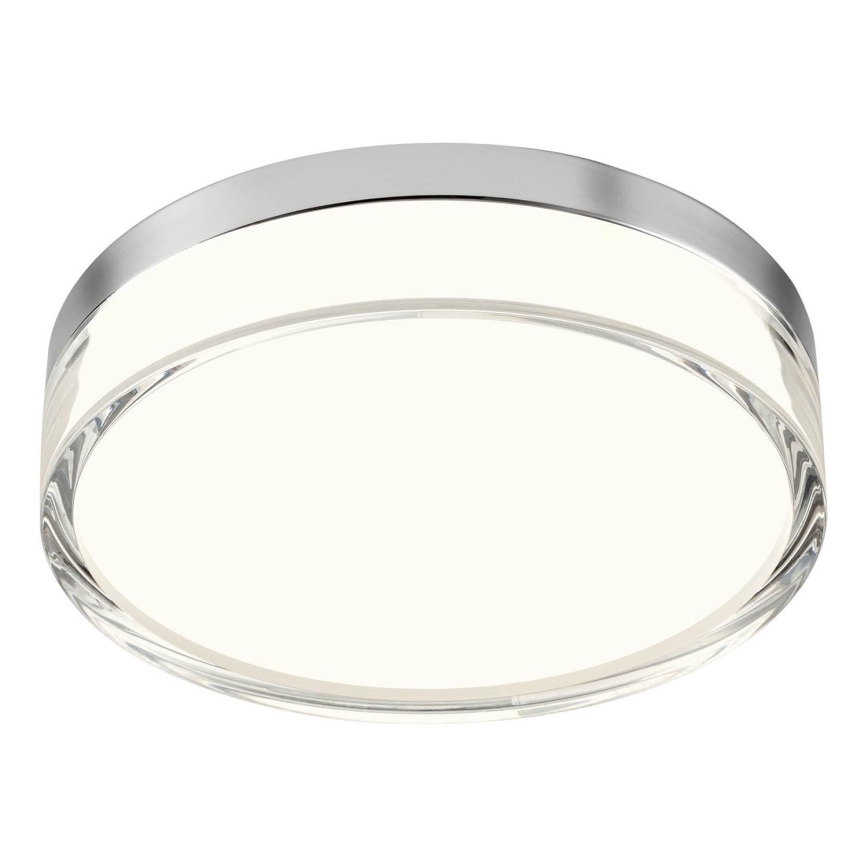 Redo 01-3727 - LED taklampa för badrum FRISBI LED/12W/230V diameter 23 cm CRI 90 3000/4000K IP44 skinande krom