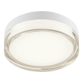 Redo 01-3729 - LED Badrumstaklampa FRISBI LED/8W/230V Ø 15 cm CRI 90 IP44 vit