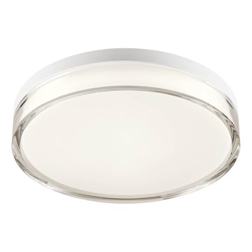 Redo 01-3732 - LED taklampa för badrum FRISBI LED/18W/230V diameter 28 cm CRI 90 3000/4000K IP44 vit