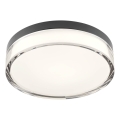 Redo 01-3735 - LED taklampa för badrum FRISBI LED/12W/230V diameter 23 cm CRI 90 3000/4000K IP44 svart