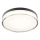 Redo 01-3736 - LED taklampa för badrum FRISBI LED/18W/230V diameter 28 cm CRI 90 3000/4000K IP44 svart