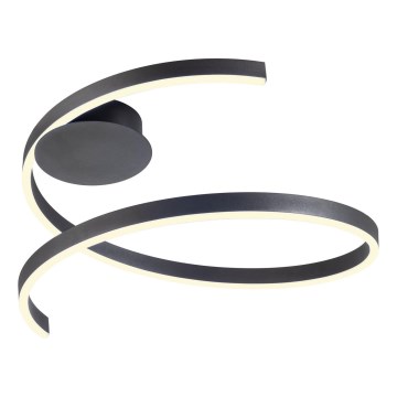 Redo 01-4012 - Dimbar LED-takarmatur SCROLL LED/38W/230V 3000K/4000K/6000K CRI 90 Ø 60 cm svart