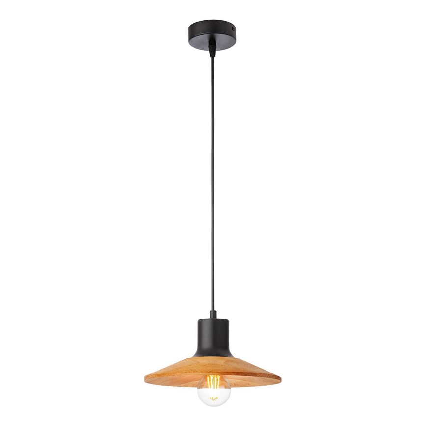 Redo 01-4054 - Ljuskrona med textilsladd FRESNO 1xE27/42W/230V diameter 24 cm