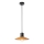 Redo 01-4054 - Ljuskrona med textilsladd FRESNO 1xE27/42W/230V diameter 24 cm