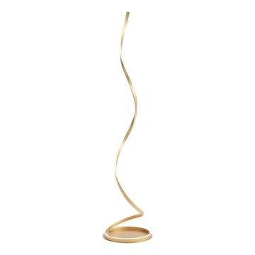 Redo 01-4282 - Dimbar LED-golvlampa SCROLL LED/30W/230V 3000K/4000K/6000K CRI 90 guldfärgad