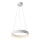 Redo 01-671 - LED ljuskrona med textilsladd LOOP LED/38W/230V diameter 45 cm vit