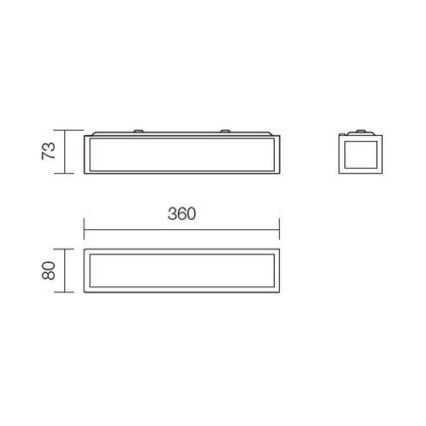 Redo 01-703 - Badrumsvägglampa EGO 2xE14/28W/230V 36 cm IP44 blank krom