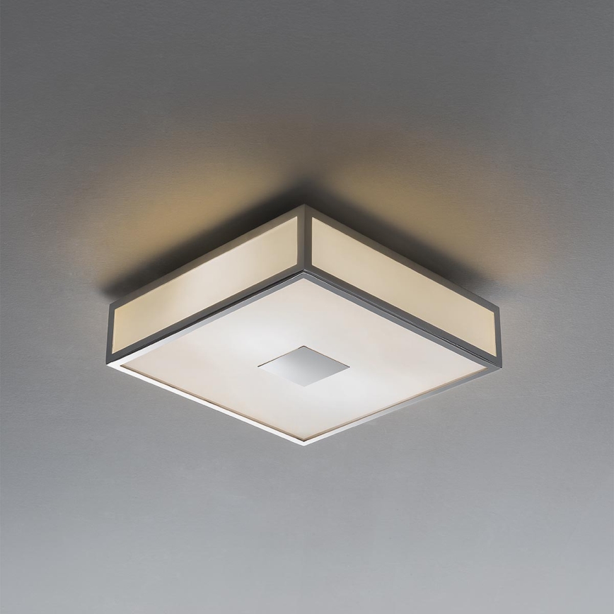 Redo 01-705 - Badrum takbelysning EGO 2xE27/60W/230V 28x28 cm IP44