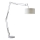 Redo 02-385 - Golvlampa AZAR 1xE27/42W/230V vit/krom