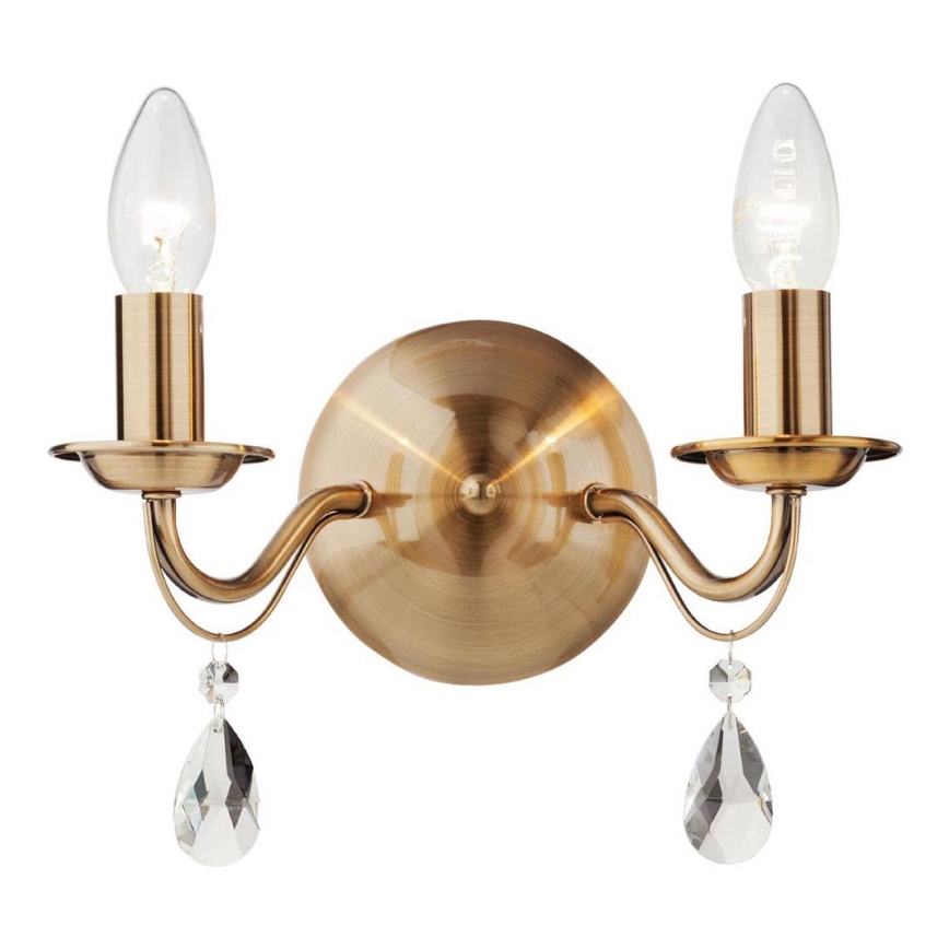 Redo 02-710 - Vägglampa FABIOLA 2xE14/28W/230V