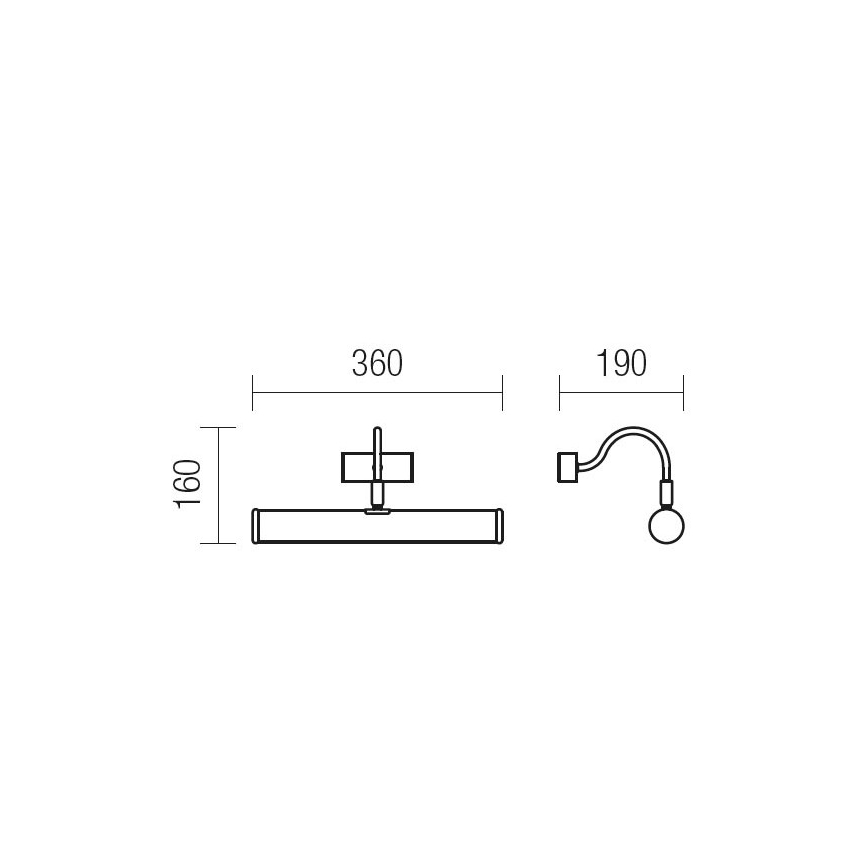 redo 02-845 - bildljus CAIRO 2xE14/28W/230V