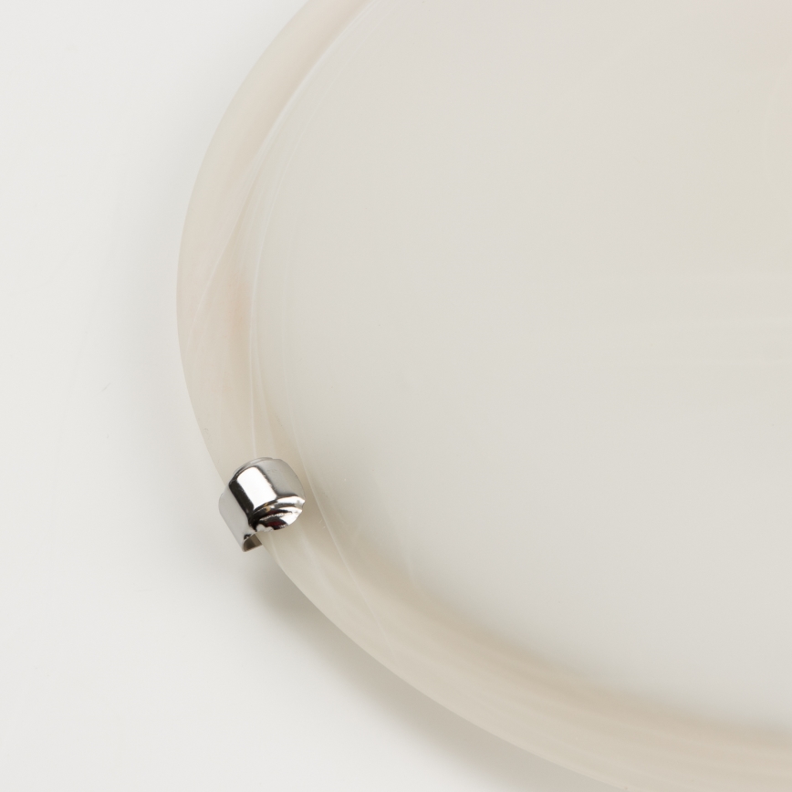 Redo 05-391 - Taklampa VIRGINIA 2xE27/42W/230V Ø 40 cm krämfärgad