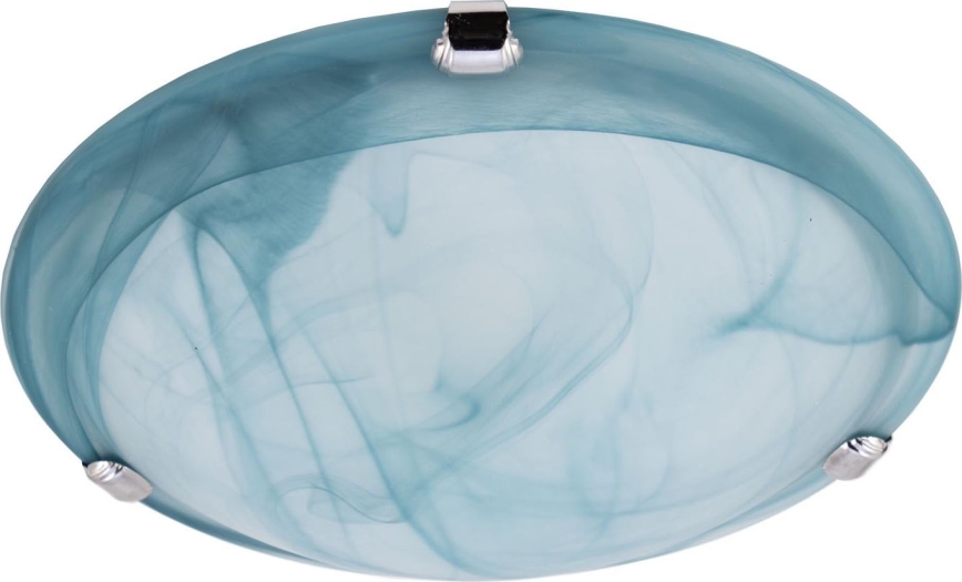 Redo 05-682 - Taklampa VIRGINIA 1xE27/42W/230V diameter 25 cm blå