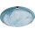 Redo 05-682 - Taklampa VIRGINIA 1xE27/42W/230V diameter 25 cm blå