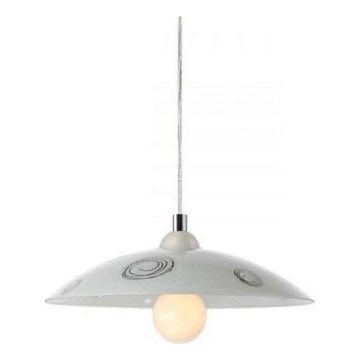 Redo 05-712 - Ljuskrona med textilsladd SPIRALE 1xE27/42W/230V