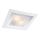 Redo 05-828 - Taklampa SPECTRE 1xE14/28W/230V 30x30 cm blank krom/vit