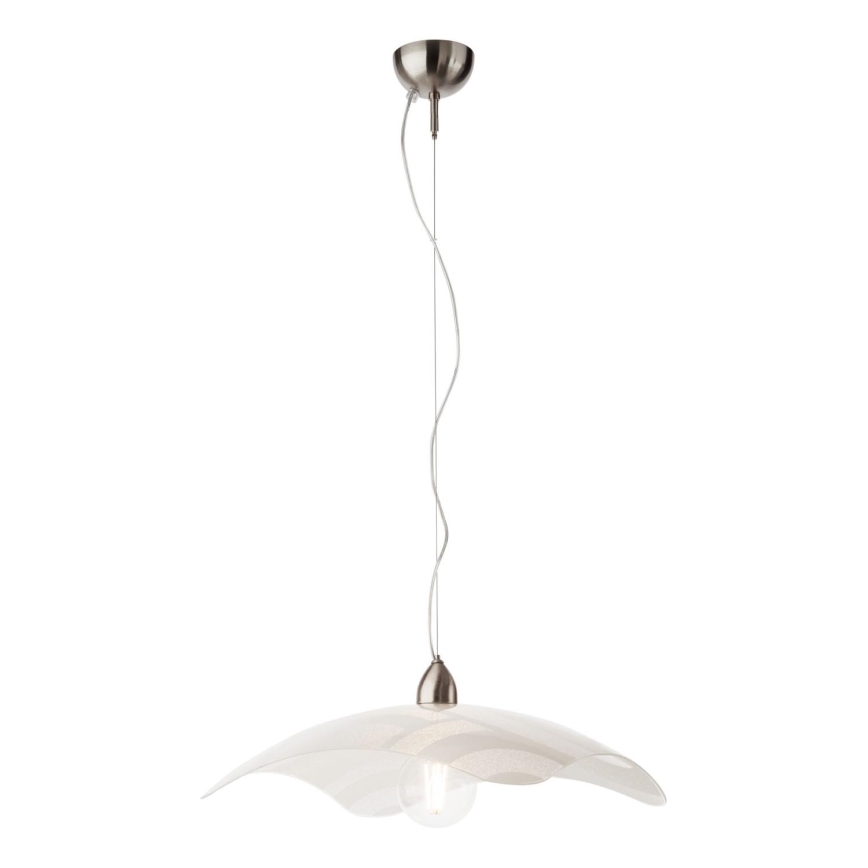 Redo 05-877 - Pendellampa COCOON på sladd 1xE27/42W/230V krämvit
