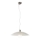 Redo 05-891 - Ljuskrona med textilsladd GRAF 1xE27/42W/230V diameter 40 cm vit