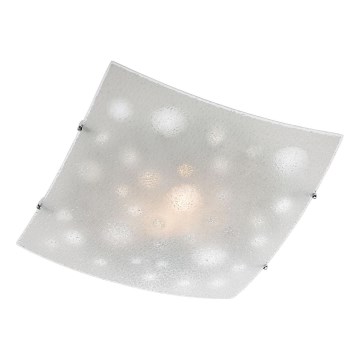 Redo 05-904 - Taklampa ISIDE 1xE27/42W/230V 30x30 cm klar